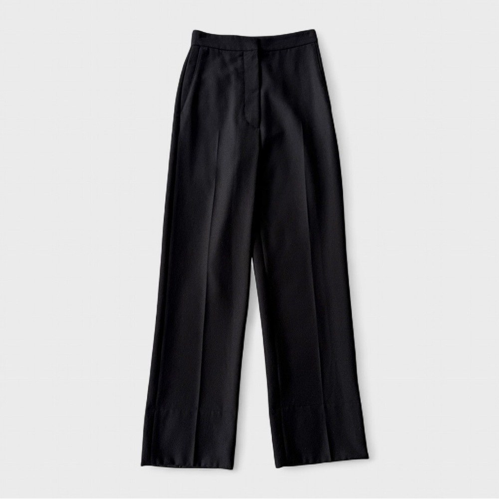Momoni - Virgin Wool Trousers - Black